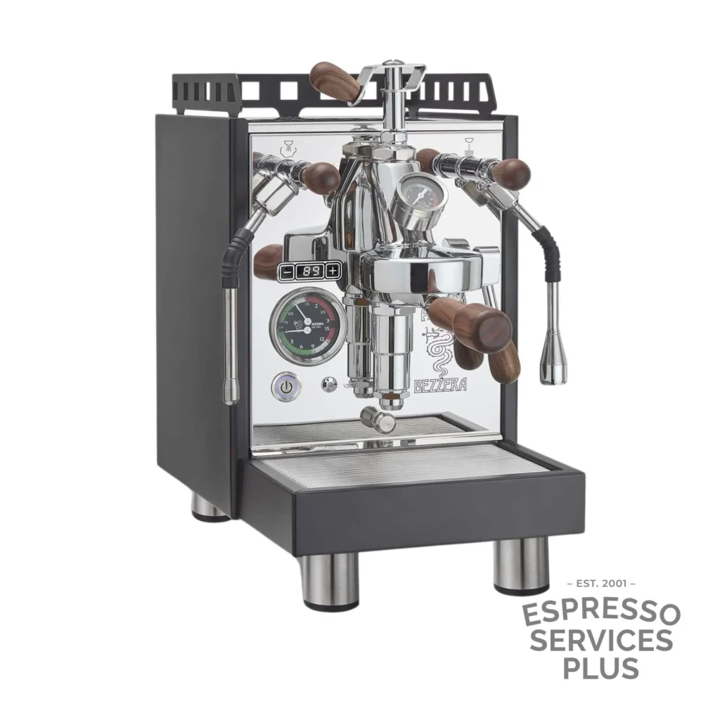 Bezzera Aria Rotary PID Coffee Machine Black - Espresso Services Plus