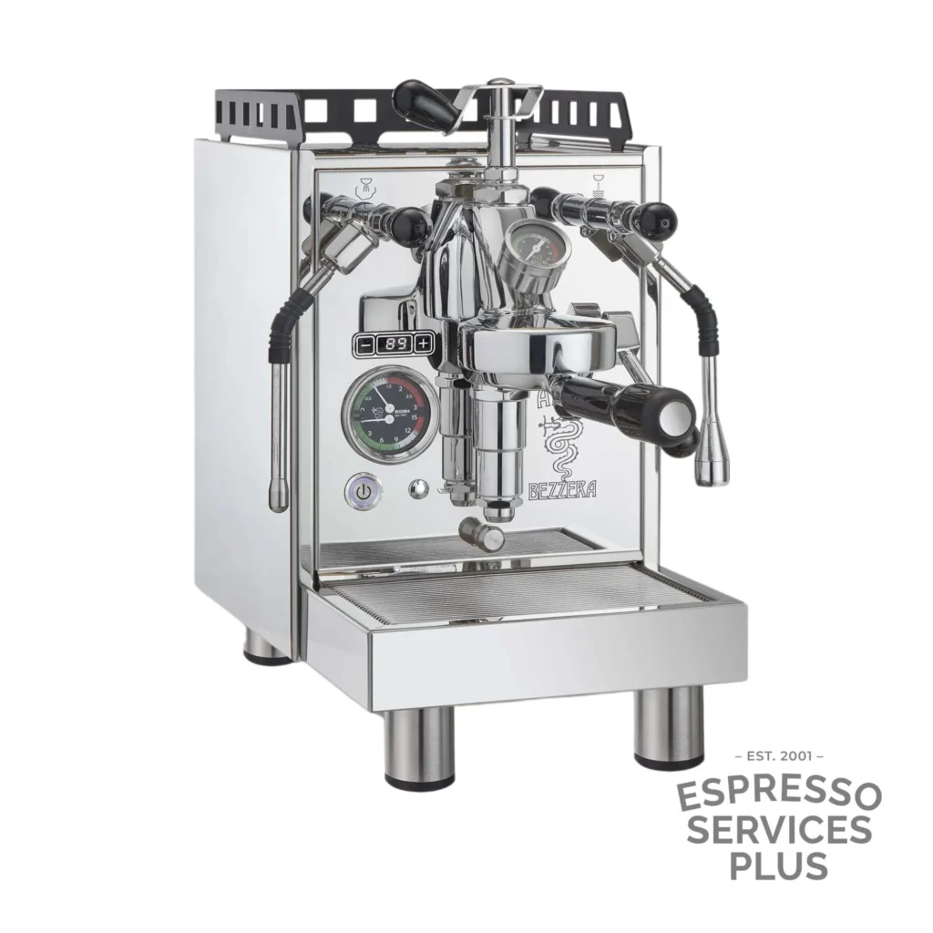 Bezzera Aria Rotary PID Stainless Coffee Machine - Espresso Services Plus
