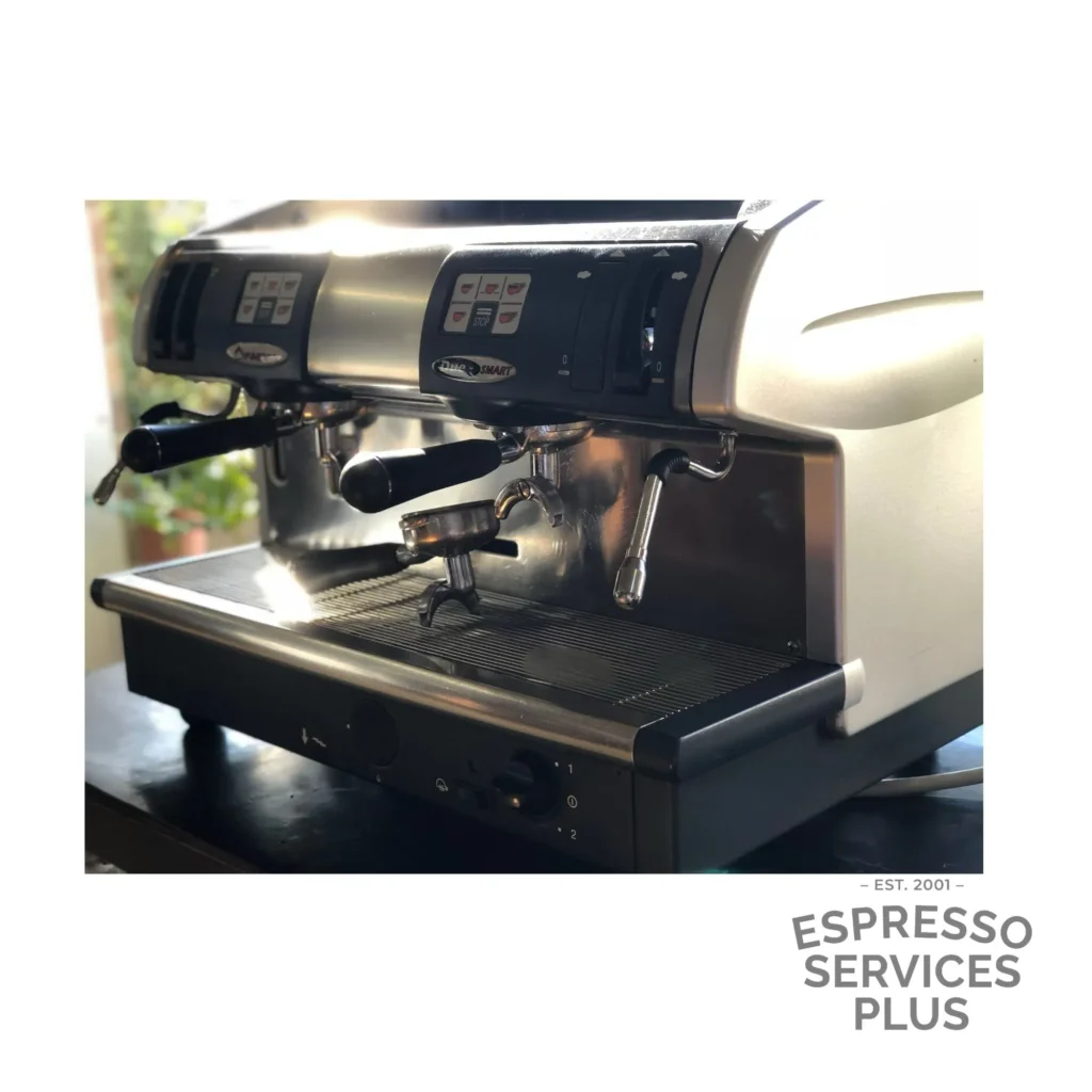 Faema Due Smart Refurbished Espresso Machine front - Espresso Services Plus