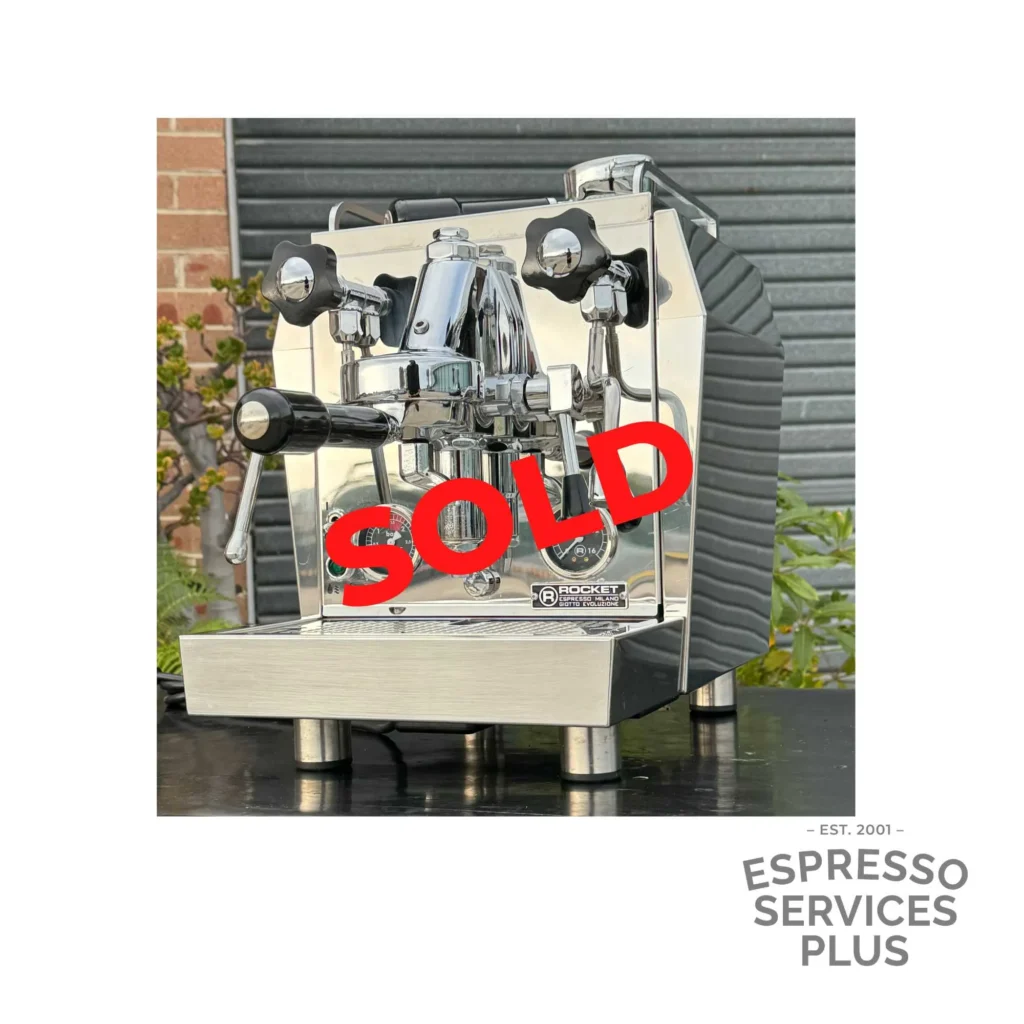 Used Rocket Giotto Evo Coffee Machine - Espresso Services Plus